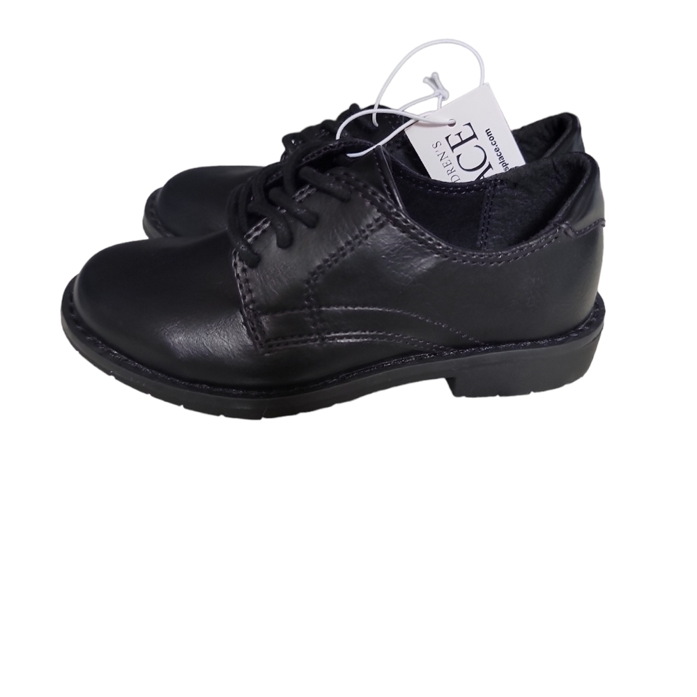 NWT Boys Dressy Black Shoes Size 11
